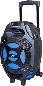 QFX PBX-61081BT/BL Portable Bluetooth Party Speaker