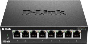 D-Link Ethernet Switch (DGS-108)