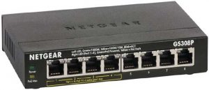 NETGEAR 8-Port Gigabit Ethernet Unmanaged PoE Switch (GS308P) 