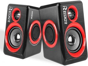 RECCAZR 2.0 CH PC Speakers with Surround Sound