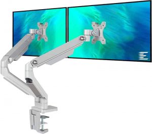 EleTab Dual Arm Monitor Stand