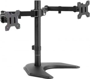 VIVO Dual LCD Monitor Free-Standing Desk Mount