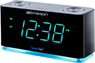 Emerson Smart Set Alarm Clock Radio 