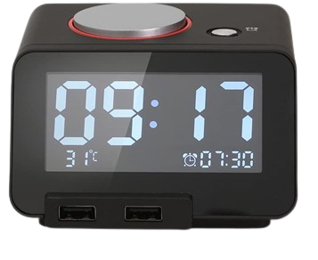 Homtime Multi-function Alarm Clock