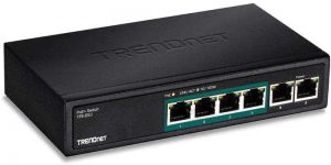 . TRENDnet 6-Port Fast Ethernet PoE Switch, TPE-S50