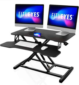 FITUEYES Height Adjustable Standing Desk 32”
