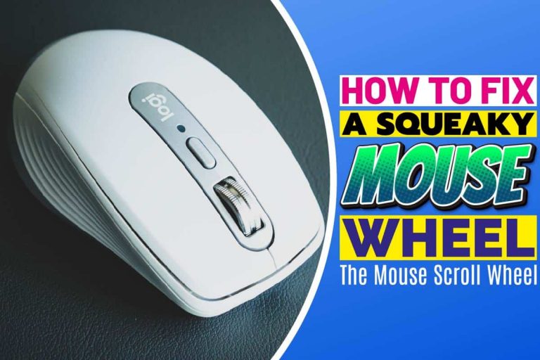 How To Fix A Squeaky Mouse Wheel: The Mouse Scroll Wheel - Is Touch ID ...